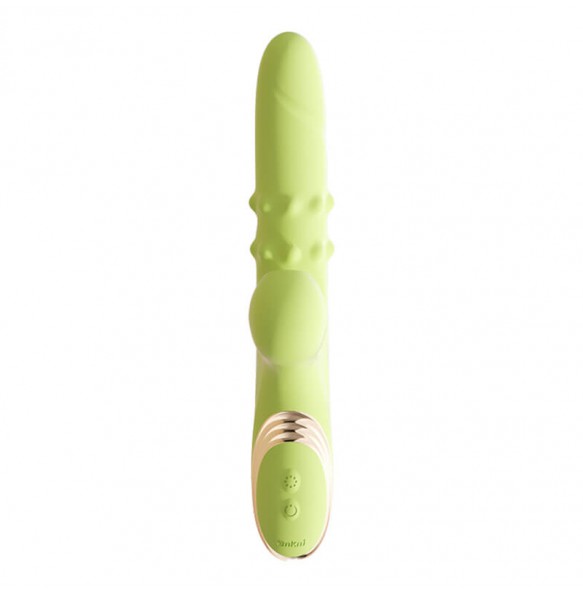MizzZee - JingHong Thursting Sucking Vibrating Beaded Wand (Chargeable - Green) MizzZee - JingHong Thursting Sucking Vibrating Beaded Wand (Chargeable - Green)